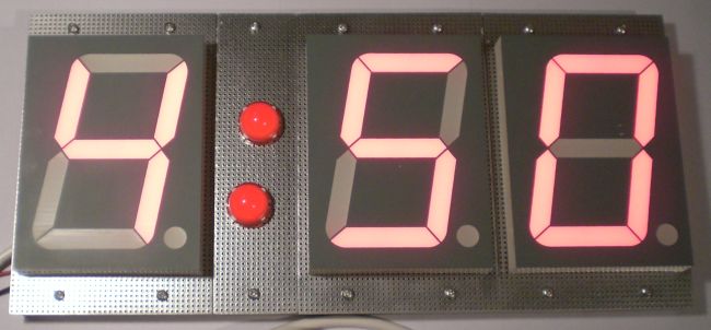 Die Schaltung im Betrieb nach vergangener Zeit