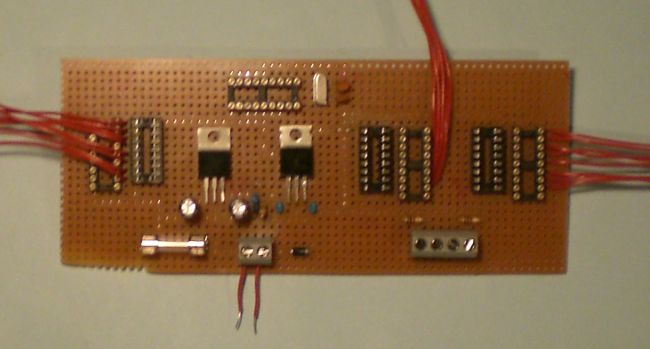 Die Steuerungsplatine