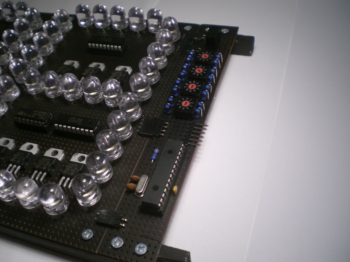 Der fertige LED-Countdown II