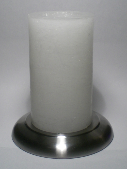 Die fertige elektronische Kerze