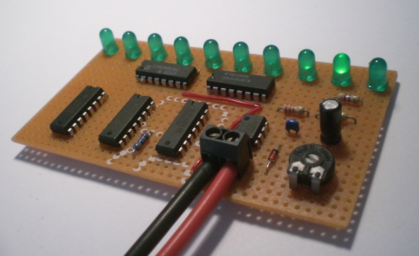 Das Lauflicht II im Betrieb