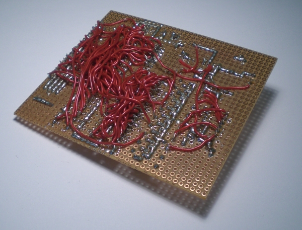 Der Verdrahtungsaufwand