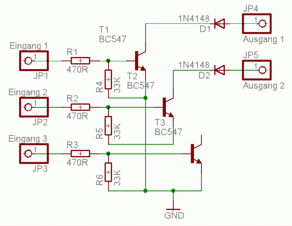 Die Dekoder-/Teiberstufe
