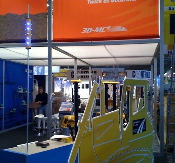 Die fertige LED-Säule I