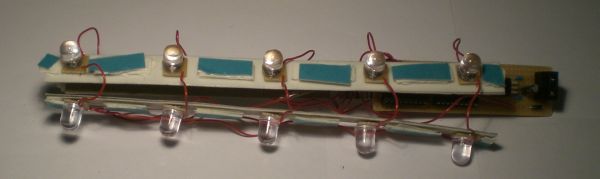 Das zusammengerollte Gebilde