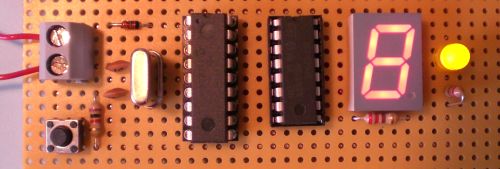 Die fertige Schaltung