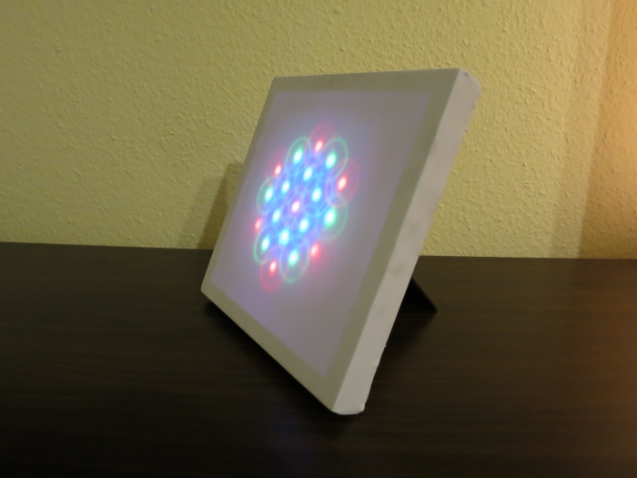 Der fertige RGB-Rahmen