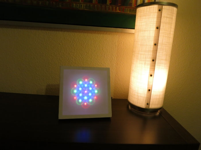 Der fertige RGB-Rahmen