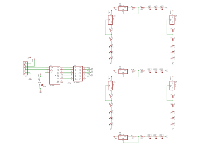 Der Schaltplan des Drittelboards