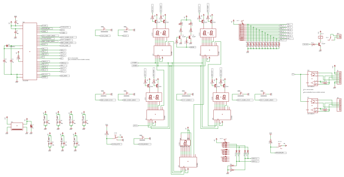 Der Schaltplan der Fernbedienung