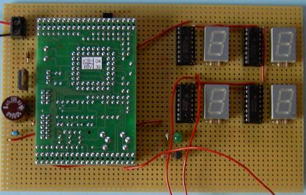 Die fertige Schaltung