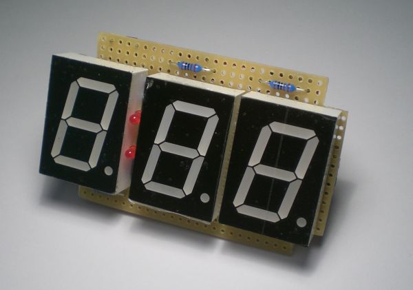 Die Platine der Zeitschaltuhr