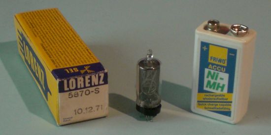 Die 5870-S im Größenvergleich