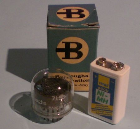 Die 7153 im Größenvergleich