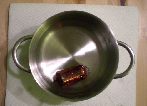 Eine Nixie beim Einweichen