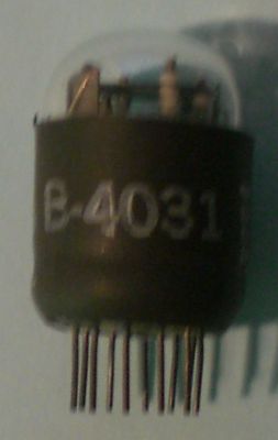 Die B-4031 im Ruhezustand