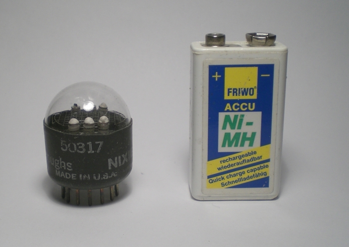 Die B-50317 im Größenvergleich