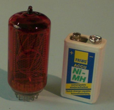 Die B566M im Größenvergleich