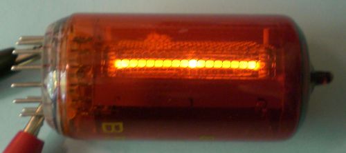 Das Leuchtbild von der Seite