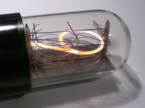 Die Ziffer 9 von der Seite