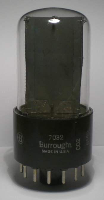 Die B-7032 im Ruhezustand