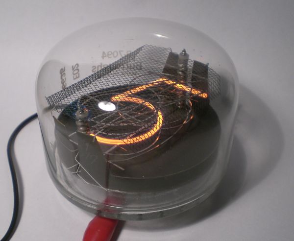 Die Ziffer 5 von der Seite