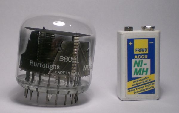 Die B-8091 im Größenvergleich