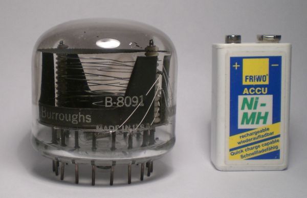 Die B-8091 im Größenvergleich