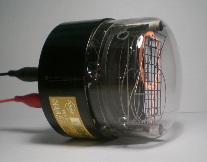 Die Ziffer 9 von der Seite