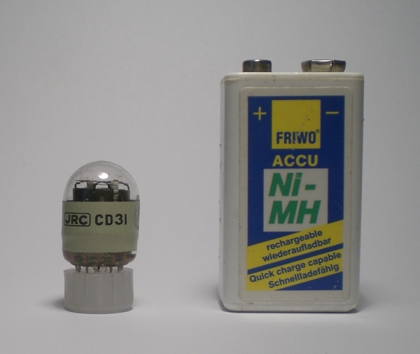 Die CD31 im Größenvergleich