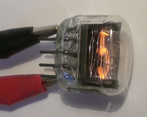 Die Ziffer 5 von der Seite