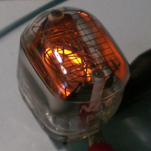 Die Ziffer 0 von der Seite