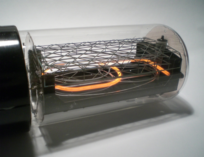 Die Ziffer 5 von der Seite