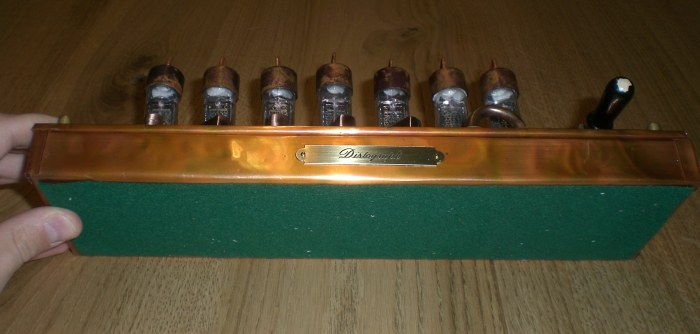 Das Netzteil des Distographen