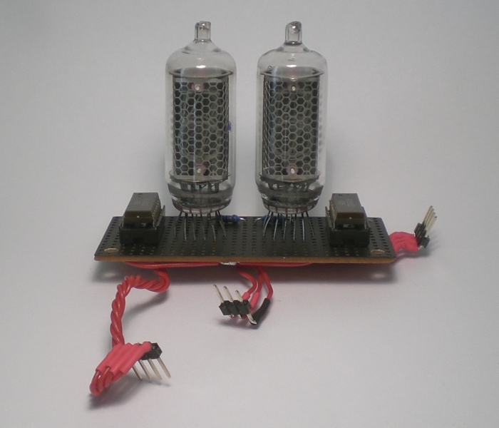 Der fertige Nixie-Event-Countdown