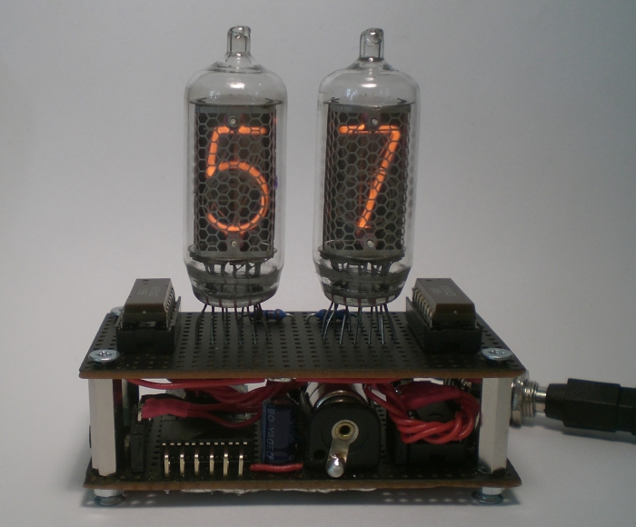 Der fertige Nixie-Event-Countdown