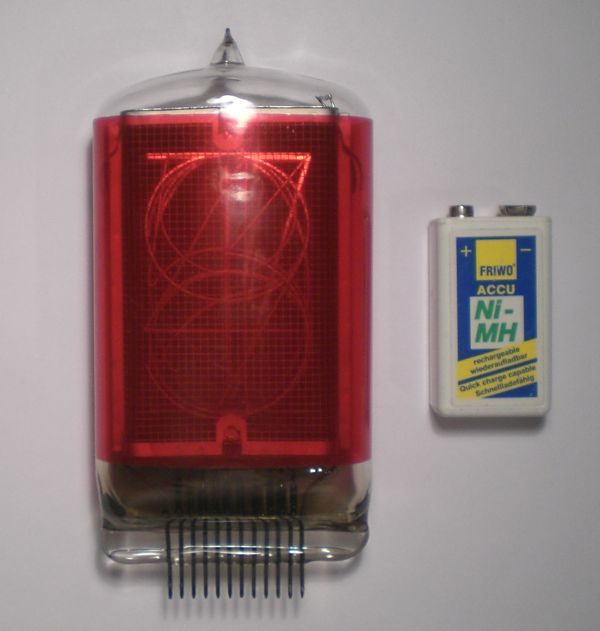 Die F9020AA im Größenvergleich