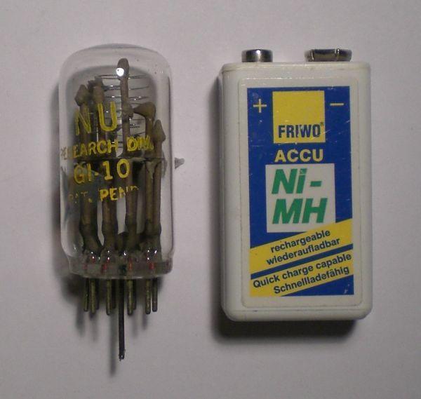 Die GI-10 im Größenvergleich