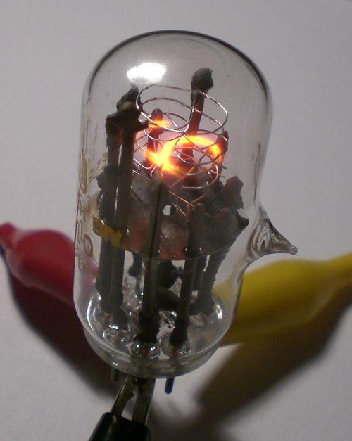 Die Ziffer 6 von der Seite