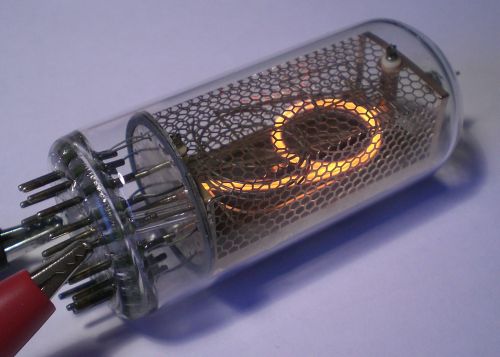 Die Ziffer 9 von der Seite