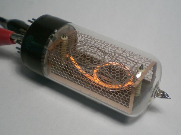 Die Ziffer 9 von der Seite