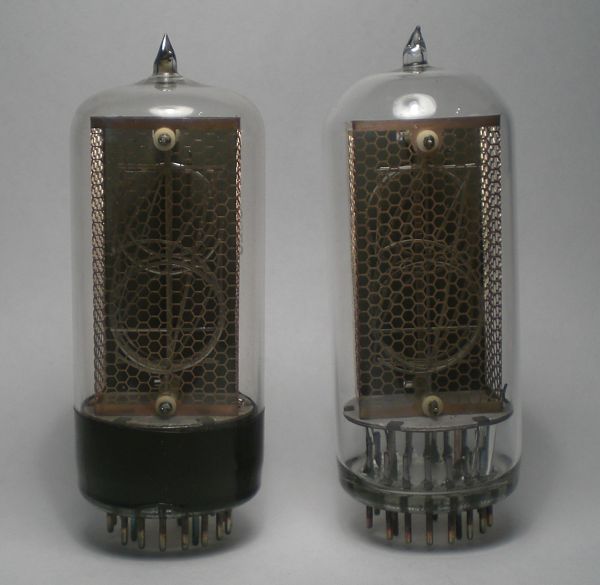 Die beiden GR10J-Nixies im Vergleich