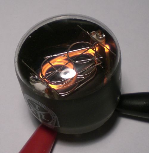 Die Ziffer 6 von der Seite