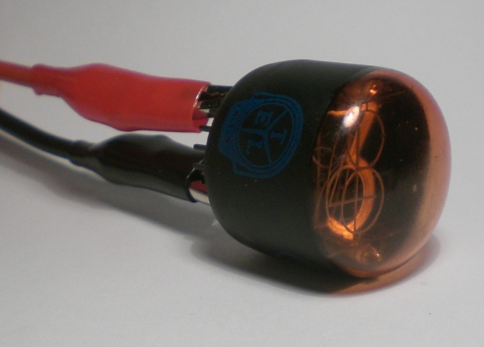 Die Ziffer 3 von der Seite