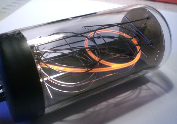 Die Ziffer 9 von der Seite