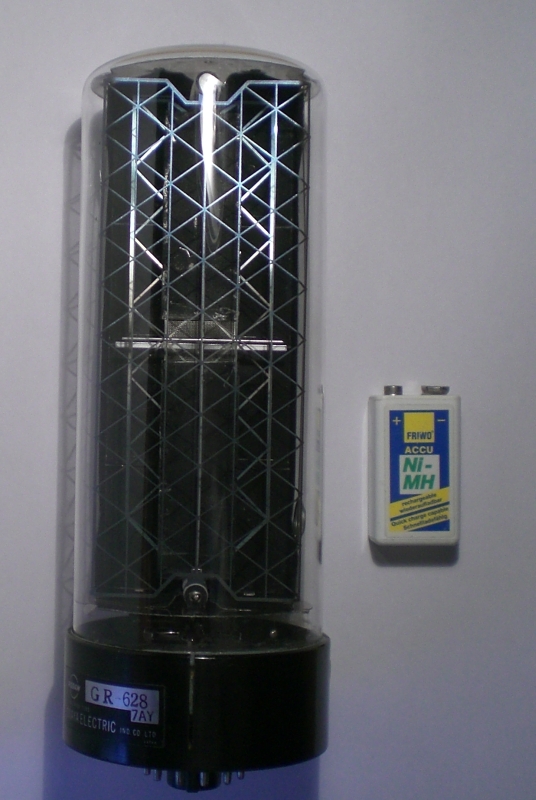 Die GR-628 im Größenvergleich