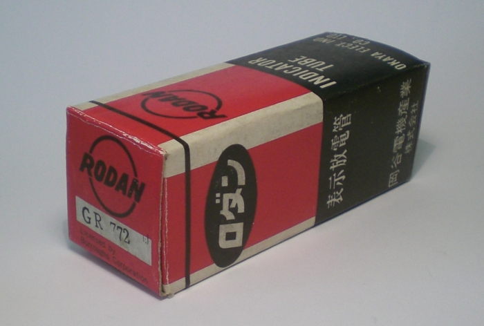 Die GR-772 im Ruhezustand