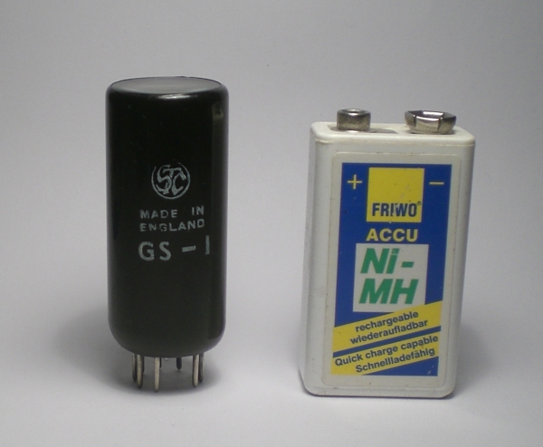 Die GS-1 im Größenvergleich