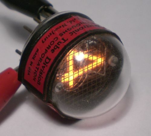 Die Ziffer 4 von der Seite