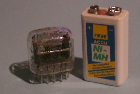 Die IN-15B im Größenvergleich